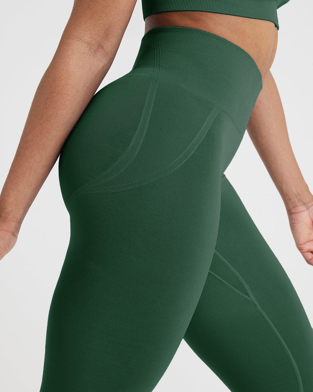 Ink Green Seamless Leggings