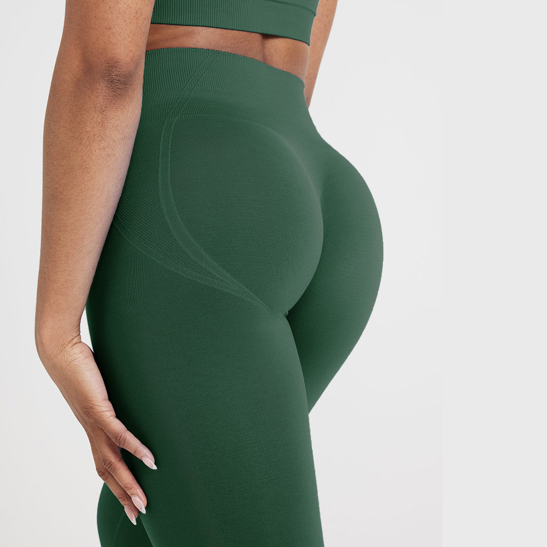 Ink Green Seamless Leggings