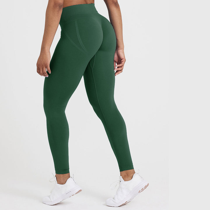 Ink Green Seamless Leggings