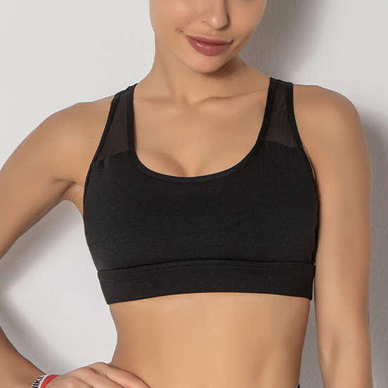 Mia Sports Bra - Black